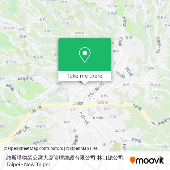 維斯塔物業公寓大廈管理維護有限公司-林口總公司 map
