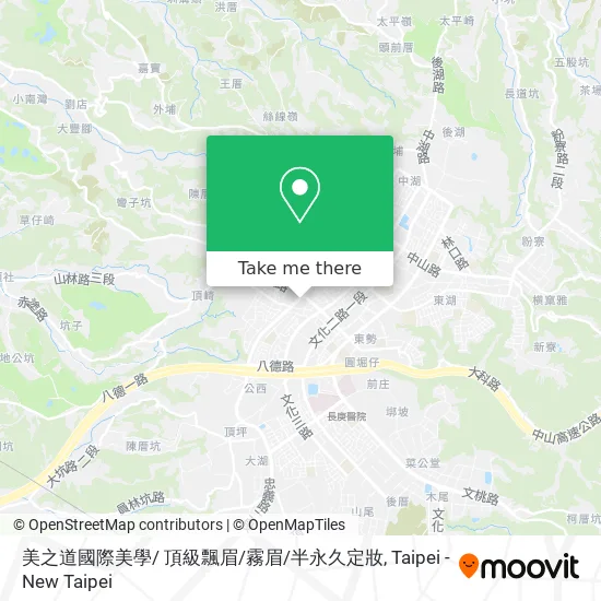 美之道國際美學/ 頂級飄眉/霧眉/半永久定妝 map