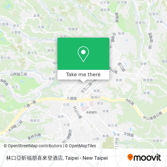 林口亞昕福朋喜來登酒店 map