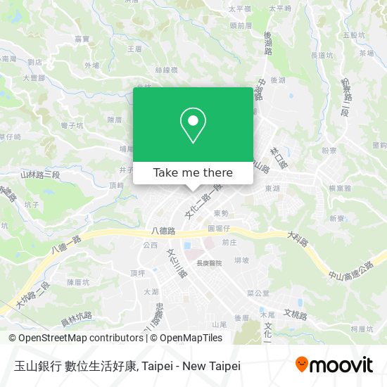 玉山銀行 數位生活好康 map