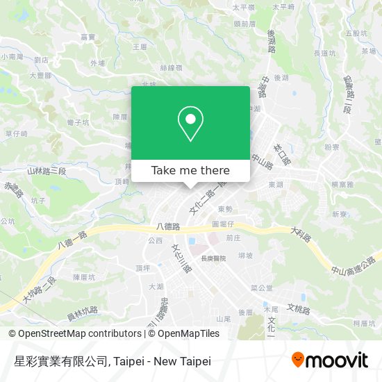 星彩實業有限公司 map