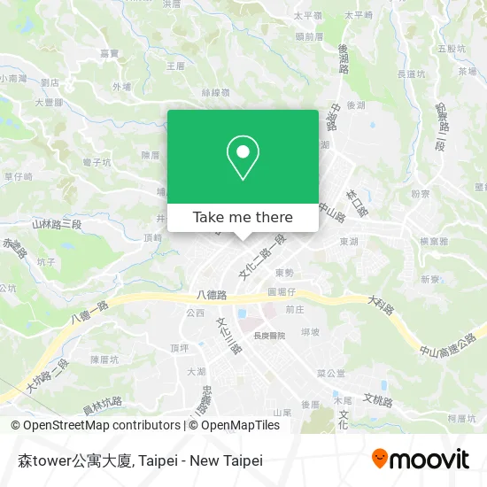 森tower公寓大廈 map