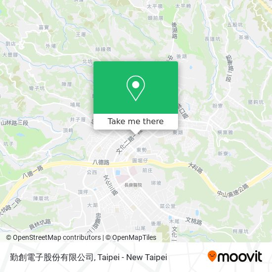 勤創電子股份有限公司 map