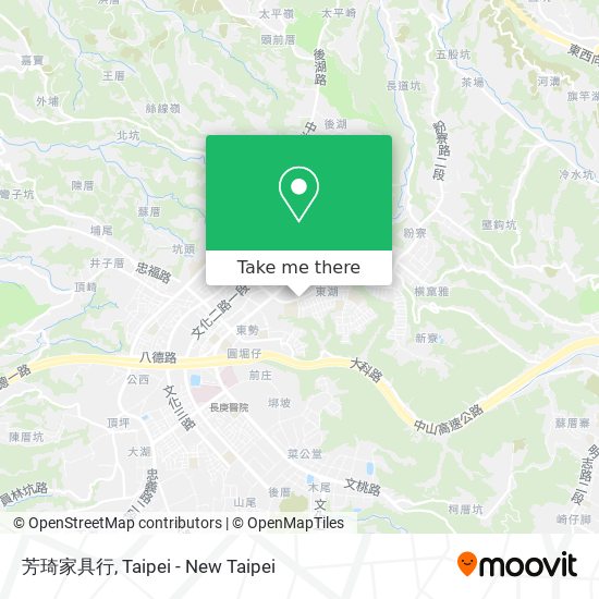 芳琦家具行 map