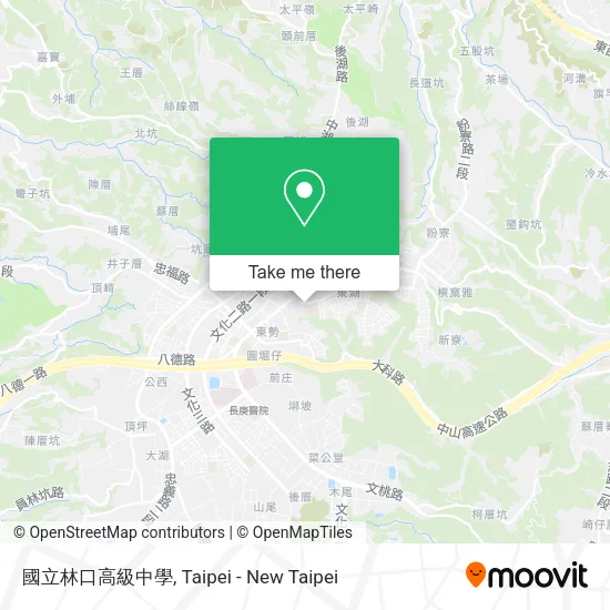 國立林口高級中學地圖