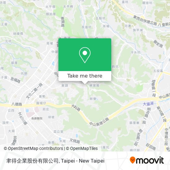 聿得企業股份有限公司 map