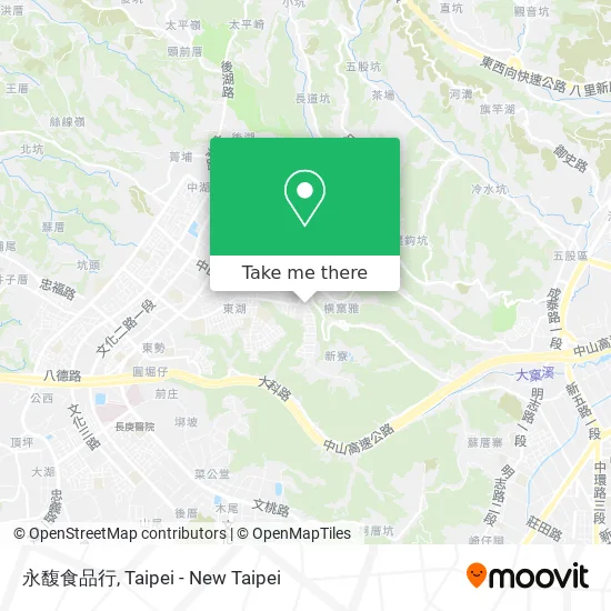 永馥食品行 map