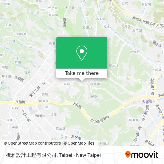 樵雅設計工程有限公司 map