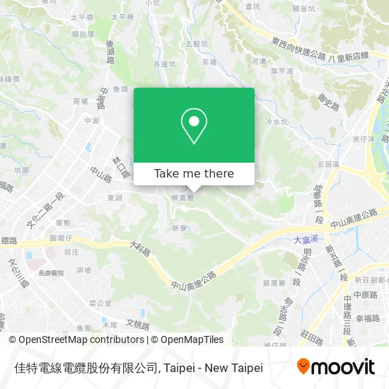 佳特電線電纜股份有限公司地圖