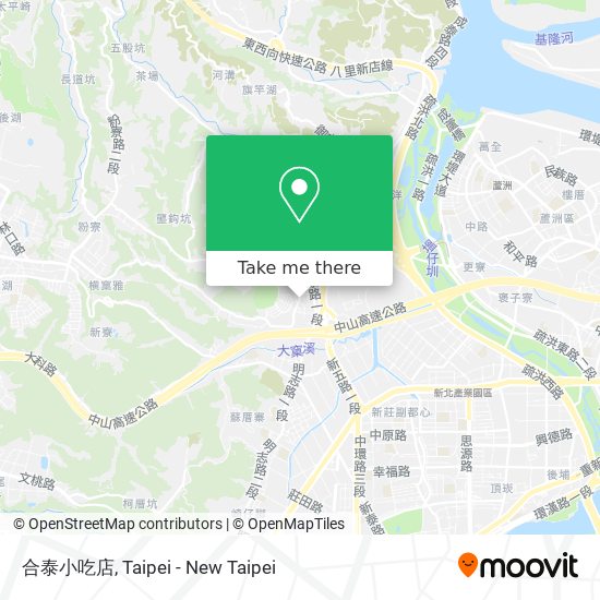 合泰小吃店 map