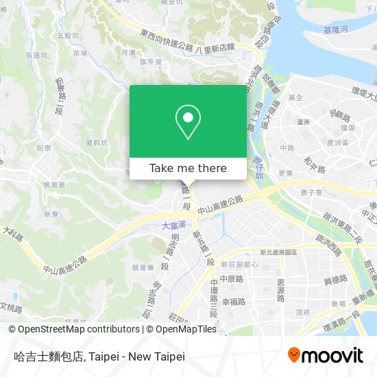 哈吉士麵包店 map