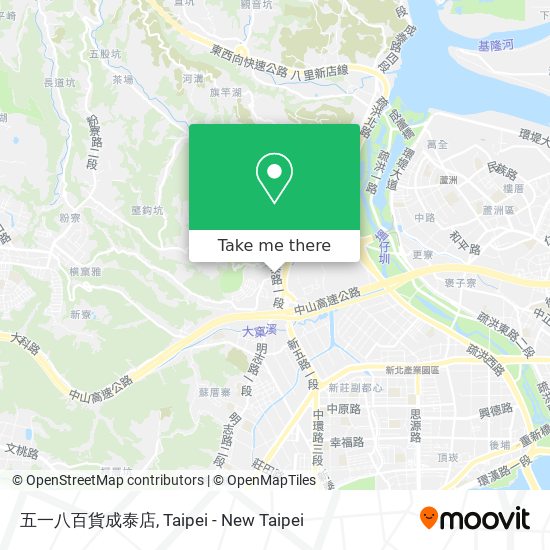 五一八百貨成泰店 map