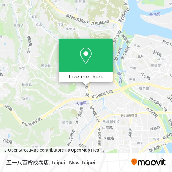 五一八百貨成泰店 map