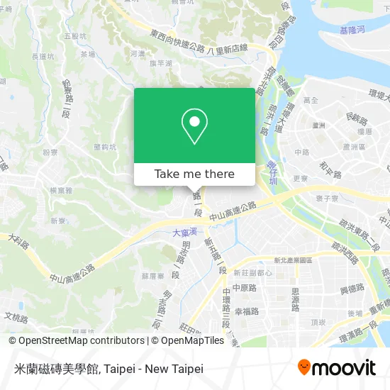 米蘭磁磚美學館地圖