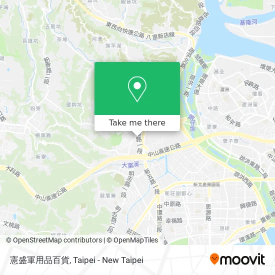 憲盛軍用品百貨 map
