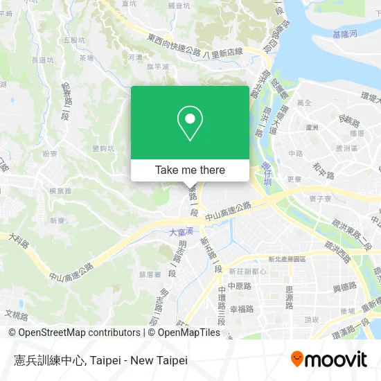 憲兵訓練中心 map
