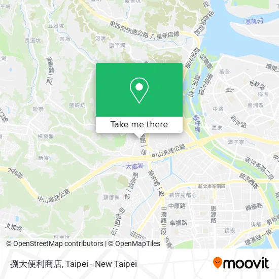 捌大便利商店 map