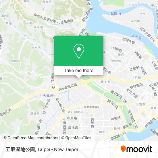五股溼地公園 map