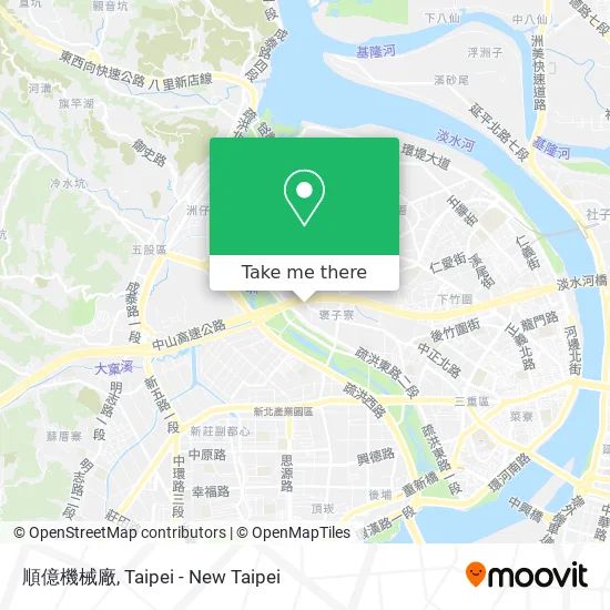 順億機械廠 map