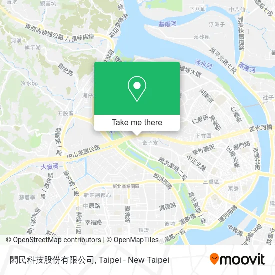 閎民科技股份有限公司地圖