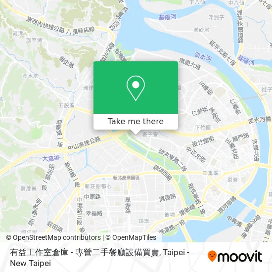 有益工作室倉庫 - 專營二手餐廳設備買賣 map