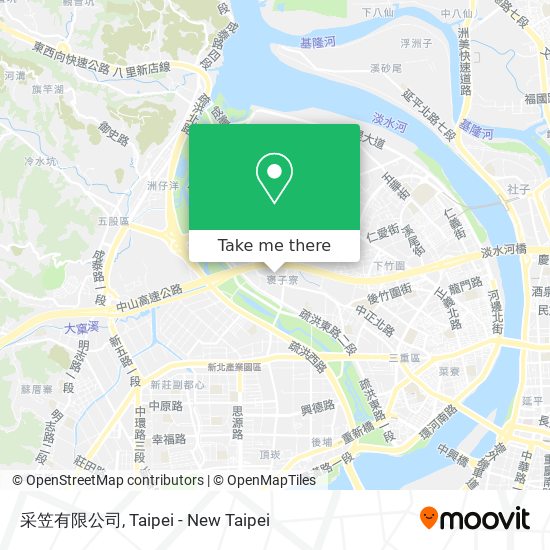 采笠有限公司 map