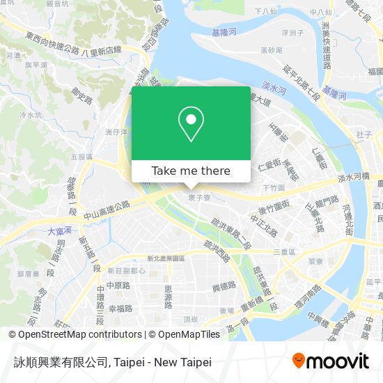 詠順興業有限公司地圖