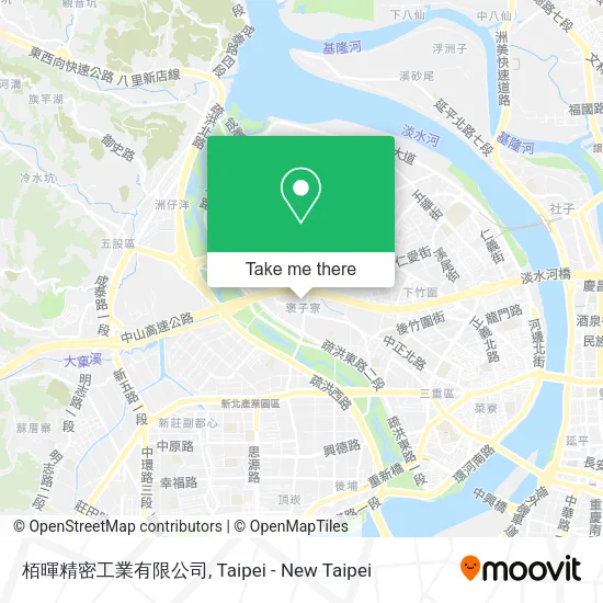 栢暉精密工業有限公司地圖