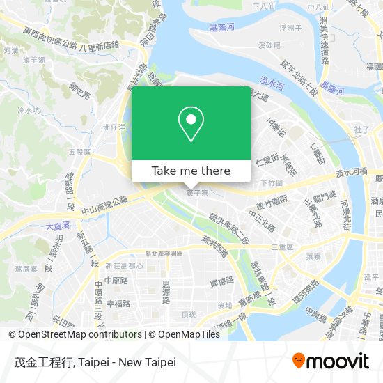 茂金工程行地圖
