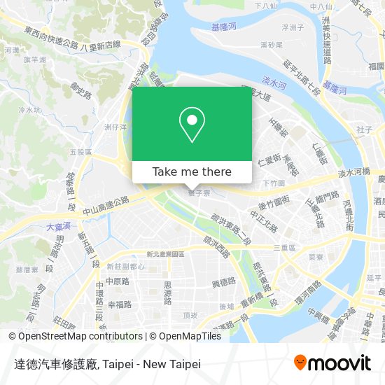 達德汽車修護廠 map