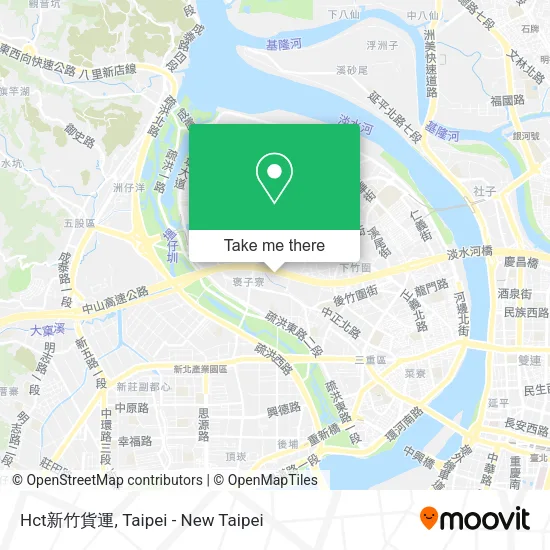 Hct新竹貨運 map