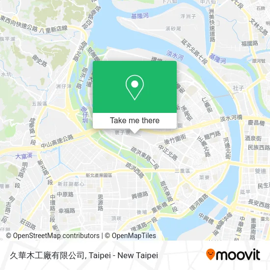久華木工廠有限公司地圖
