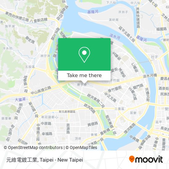 元維電鍍工業 map