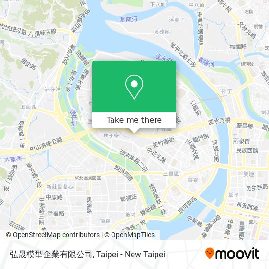 弘晟模型企業有限公司 map