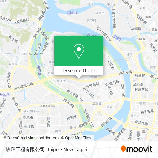 峻暉工程有限公司 map