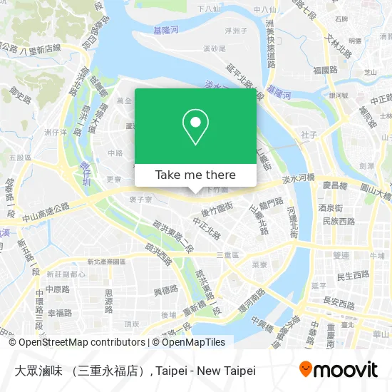 大眾滷味 （三重永福店）地圖