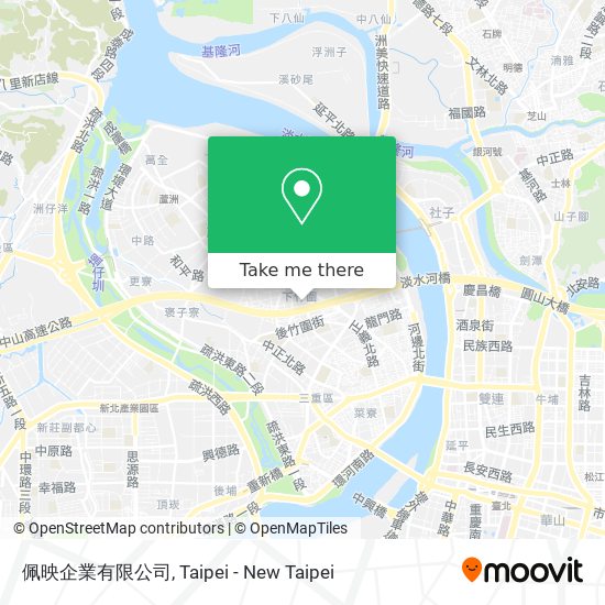 佩映企業有限公司 map