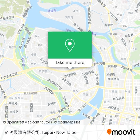 銘將裝潢有限公司 map