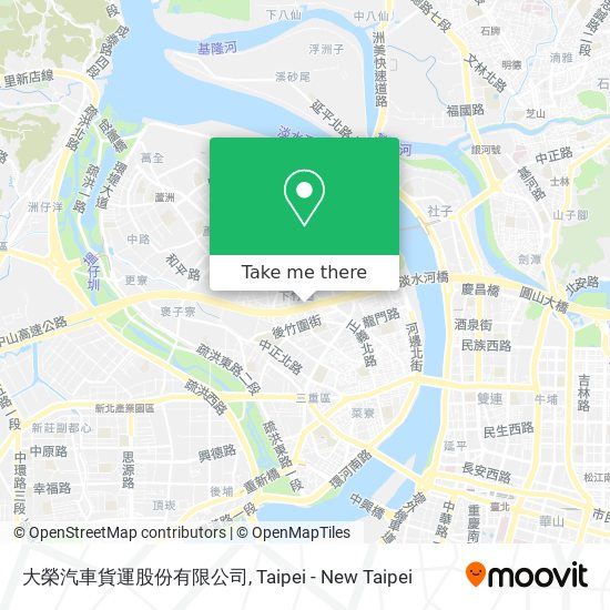 大榮汽車貨運股份有限公司 map