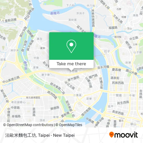 法歐米麵包工坊 map