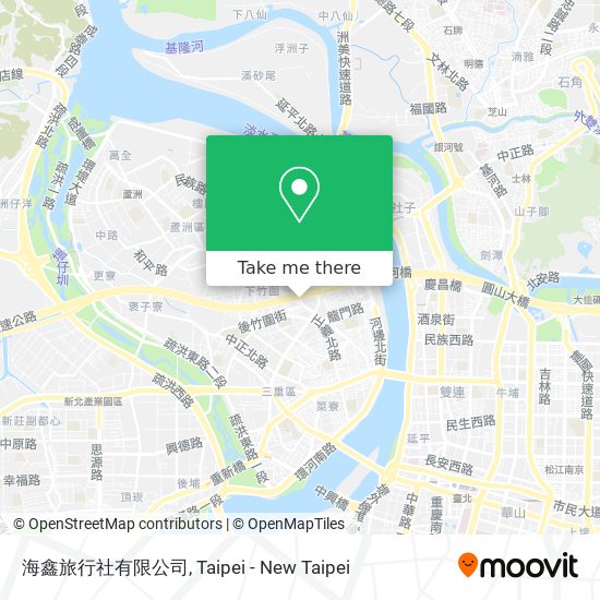 海鑫旅行社有限公司 map