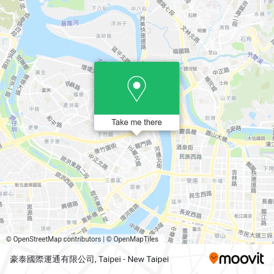 豪泰國際運通有限公司 map