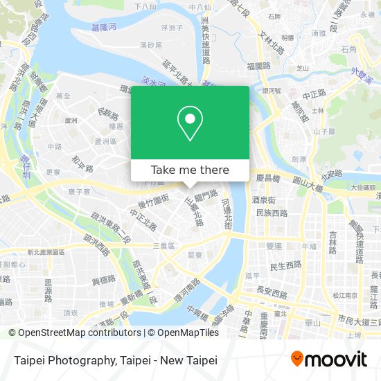 Taipei Photography map