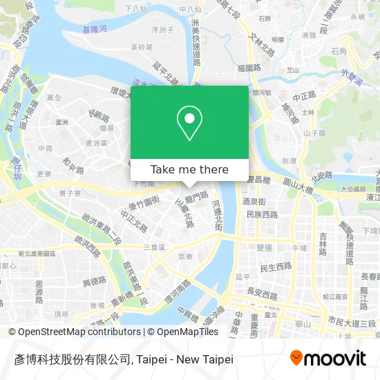 彥博科技股份有限公司 map