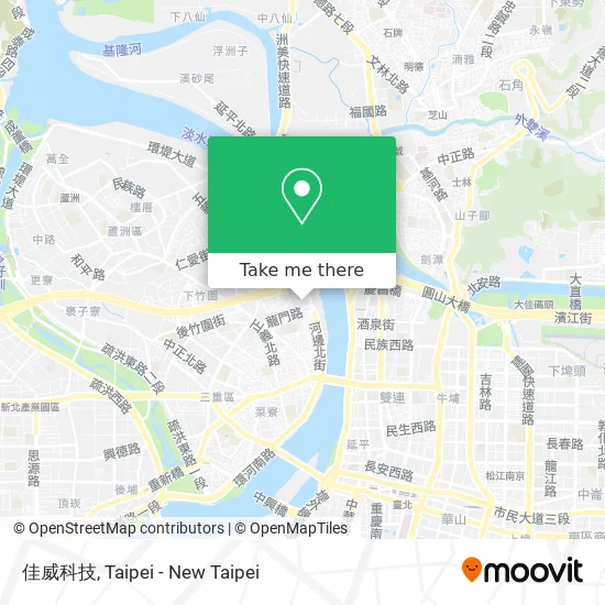 佳威科技 map