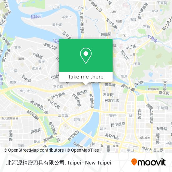 北河源精密刀具有限公司 map