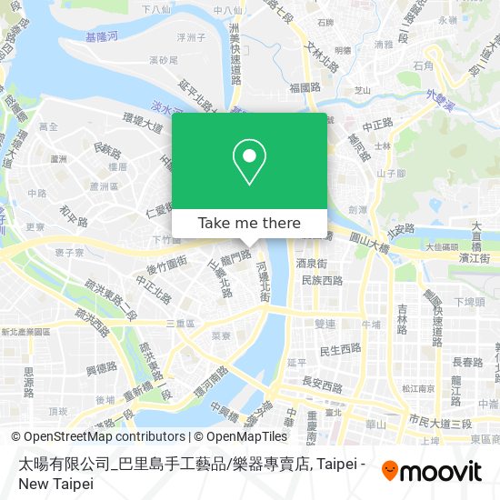 太暘有限公司_巴里島手工藝品/樂器專賣店 map