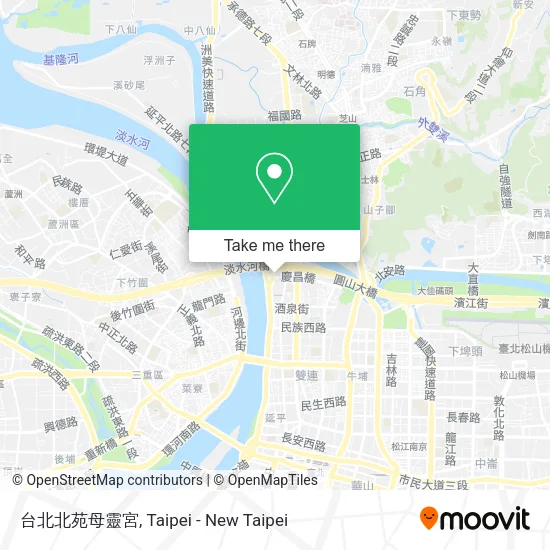 台北北苑母靈宮地圖