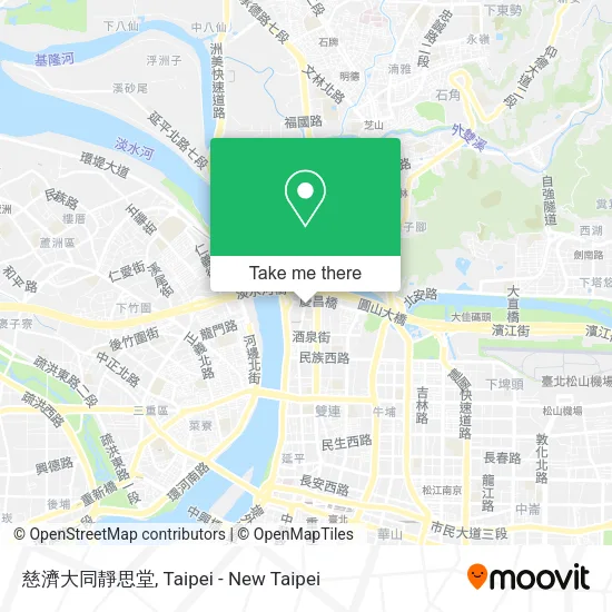 慈濟大同靜思堂地圖