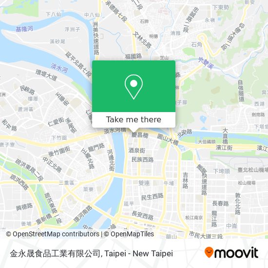 金永晟食品工業有限公司 map